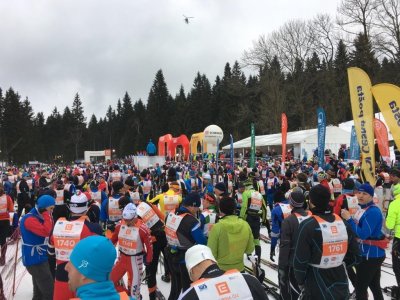 Everybody in preparation of the start
