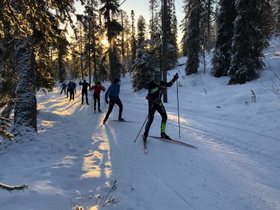 Jetzt geht's bergauf