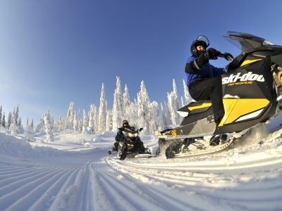 L'expérience Vuokatti en motoneige