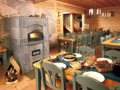 Gemütliches reichhaltiges Abendessen