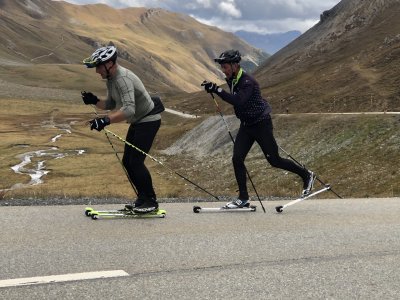 Un dimanche sans voiture sur le col de l'Albula !