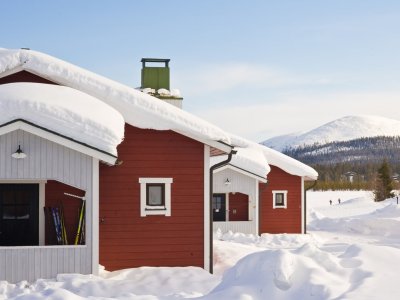 I romantici chalet dell'albergo Ylläs Humina