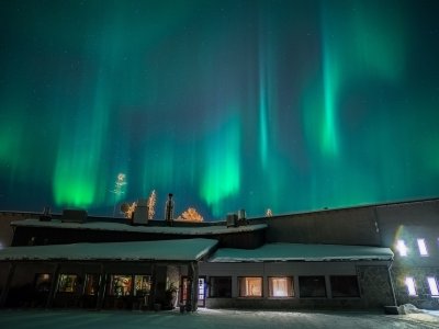 Nordlichter über Luosto