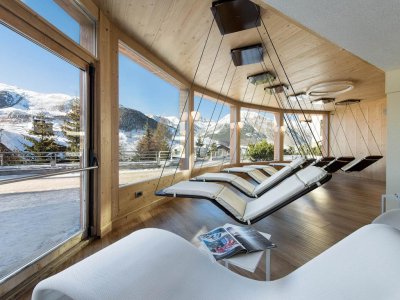 Salle de repos avec vue !