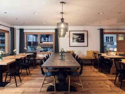 Gemütliches Ambiente im Restaurant