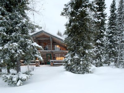 Bien niché au creux de la forêt