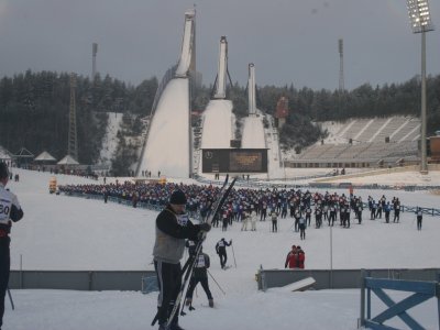 Impressions of the start stadium