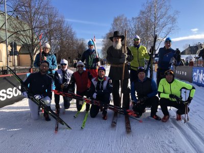 Mit dem berühmten Gustav