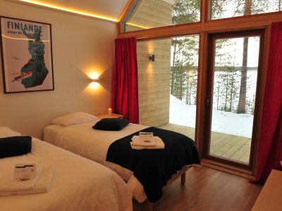 Chambre double avec terrasse