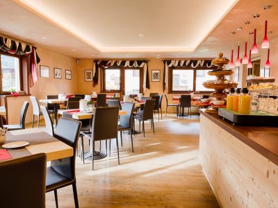 Un'eccellente colazione a buffet