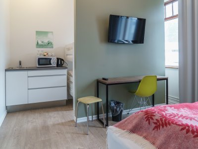 Hotelroom with space