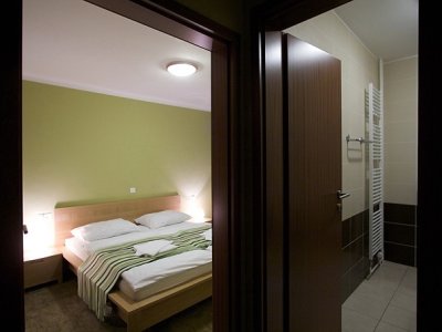 Camera doppia all'albergo Sport di Pokljuka