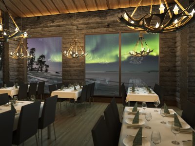 Restaurant mit fantastischer Aussicht