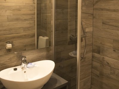 Das Badezimmer: klein aber fein