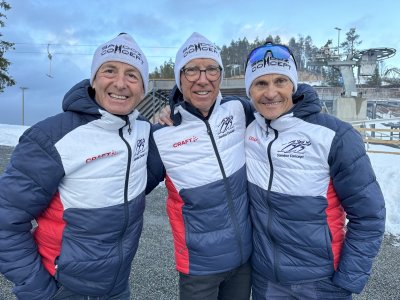 Daniel, Markus et Christian