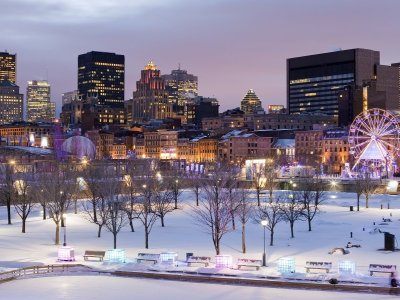 Jeux de lumière au centre ville