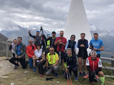 Au sommet de Muottas Muragl !