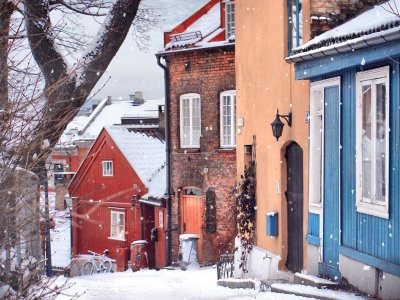 Schmucke Seitengassen