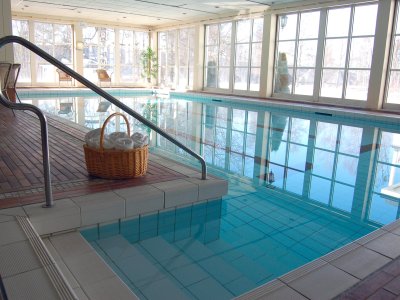 La piscina dell'albergo a Lillehammer