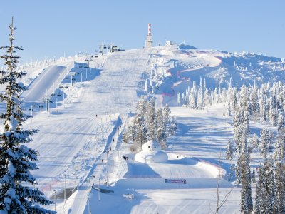Le domaine skiable de Ruka !