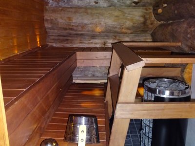 Die Sauna zum Aufwärmen