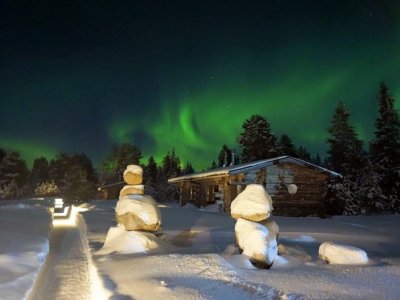 Nordlichter über Niska