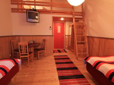 Seita Hotelzimmer mit Loft