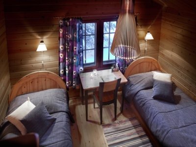 Camera doppia standard all'albergo Ylläs Humina