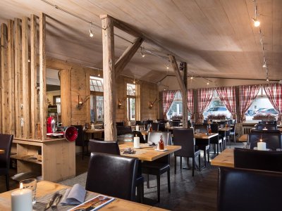 Authentic restaurant of the Station Hotel 