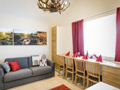 Cabina Superiore: soggiorno