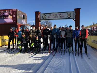 Il Team Sandoz al traguardo