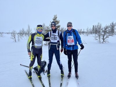 Bonne ambiance avant le départ !