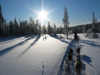 La course vers le soleil d'Äkäskero