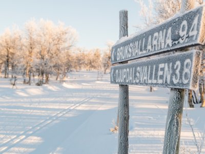 Plus que 9,4 km avant Bruksvallarna