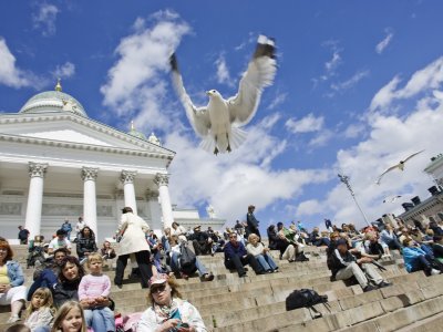Après-midi animée à Helsinki 