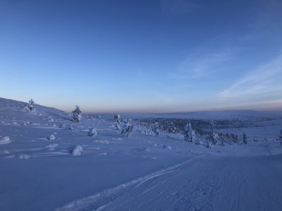 Downhill to Kiilopää
