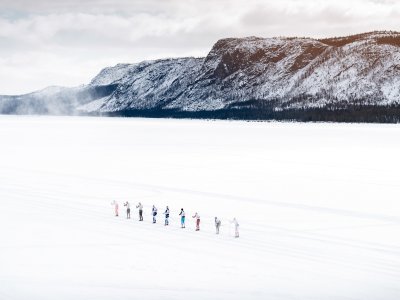220 km à travers la Laponie Suédoise !