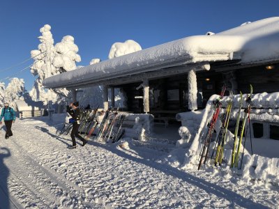 Endlich Hüttenpause