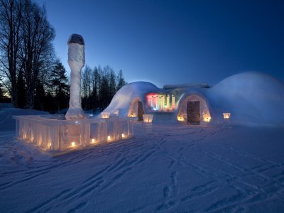 Ristorante-Igloo a Rovaniemi