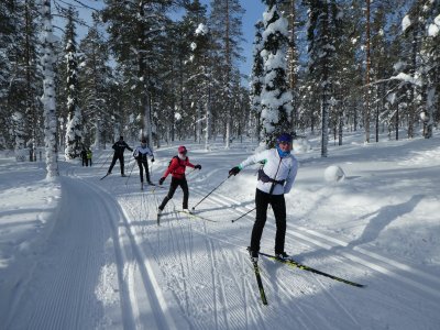 Les pistes tracées classique et skating