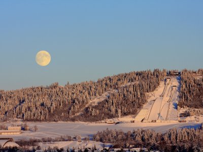 Olympic stadium in Lillehammer