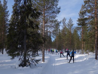 Entre Levi et Äkäslompolo !