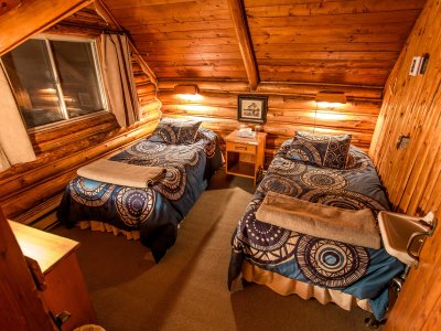 Chambre dans la lodge