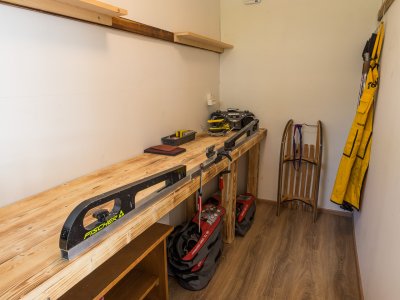 Salle de fartage moderne équipée