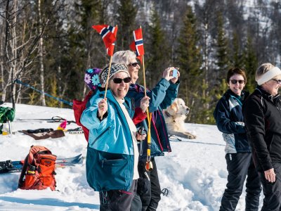 The spectators make the show !