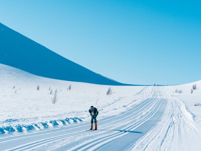 Downhills also mean rest !