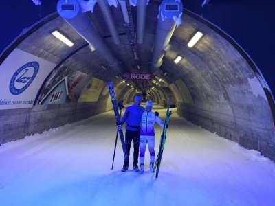 Im Eistunnel von Vuokatti