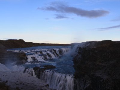 Le famose cascate di Gullfoss!
