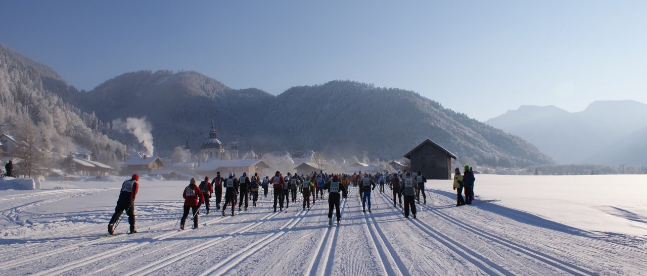 Following the race track from King Ludwig