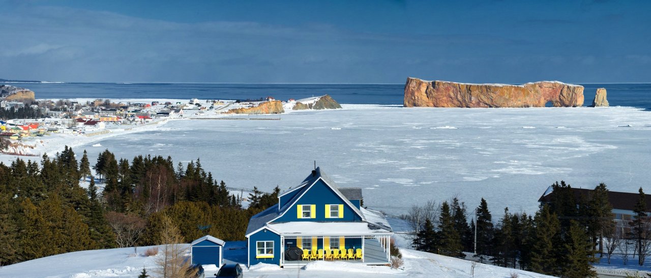 En été, la glace redevient eau...